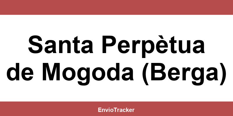 Contacto telefónico de CTT Express en Santa Perpètua de Mogoda (Berga)